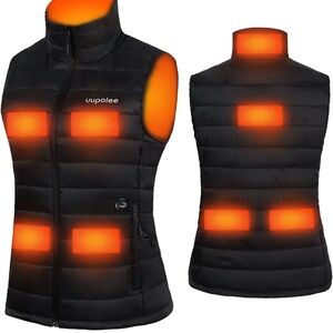 Women's Heated Vest with Battery Pack Lightweight Warm Size L